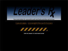 Tablet Screenshot of leadersrx.com